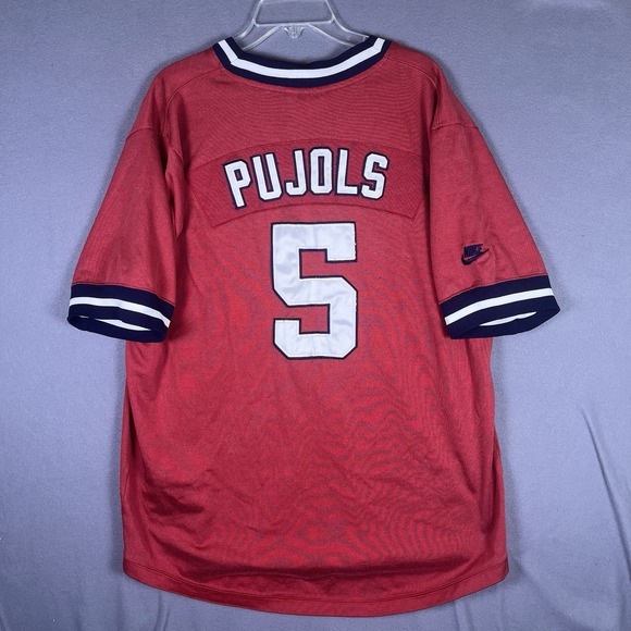 VTG St. Louis Cardinals Jersey Cooperstown Collection & Nike #5 Albert Pujols XL